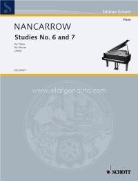 Studies No. 6 & 7, transcribed for two pianos by Thomas Adès