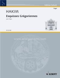 Esquisses Grégoriennes, en forme de Messe basse, organ. 9790001147002
