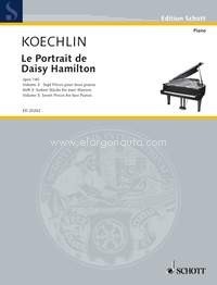 Le Portrait de Daisy Hamilton op. 140 Heft 3, Volume 3: Seven Pieces for two Pianos. 9783795796365