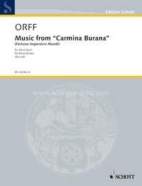 Music from Carmina Burana, (Fortuna Imperatrix Mundi), wind band, score and parts. 9790001150194