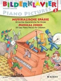 Musical Jokes, 28 Easy Piano Pieces for Children, piano