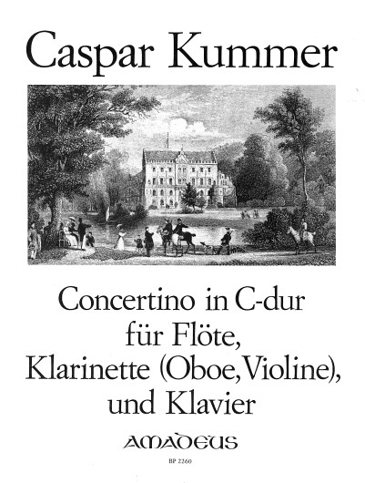 Concertino in C-dur für Flöte, Klarinette (Oboe, Violine), und Klavier