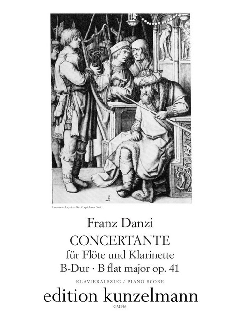 Concertante für Flöte und Klarinette, op. 41, Piano Score