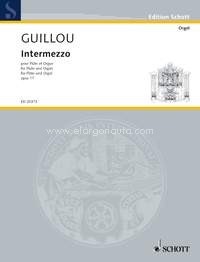 Intermezzo op. 17, flute and organ. 9790001151733 Intermezzo op. 17, flute and organ. 9790001151733