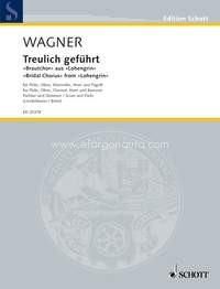 Treulich geführt WWV 75, Bridal Chorus from Lohengrin, wind quintet, score and parts. 9783795796471