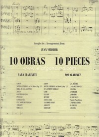 10 obras para clarinete = 10 Pieces for Clarinet. 9790805409375