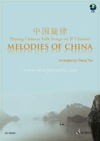 Melodies of China, clarinet in Bb, edition with CD