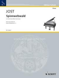 Spinnwebwald, in memoriam Akira Kurosawa, piano quartet, score and parts