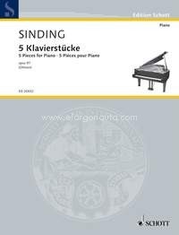 5 Pieces for Piano op. 97. 9790001153195