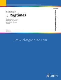 Three Ragtimes, bassoon and piano