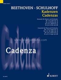 Cadenzas, to the Piano Concertos by Ludwig van Beethoven. 9790001154048