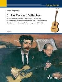 Guitar Concert Collection, 40 Easy to Intermediate Pieces from 3 Centuries. 9783795759094