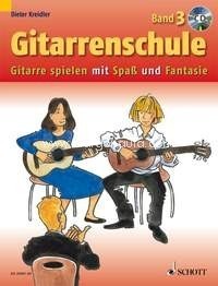 Gitarrenschule Band 3, Gitarre spielen mit Spaß und Fantasie Neufassung, guitar, edition with CD