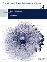 Badinerie, Arrangement "en forme de burlesque" of the last movement of the Suite for orchestra in B minor, BWV 1067, piano. 9790001158275 Badinerie, Arrangement "en forme de burlesque" of the last movement of the Suite for orchestra in B minor, BWV 1067, piano. 9790001158275
