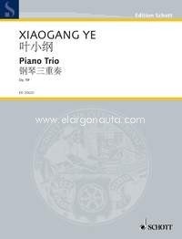 Piano Trio op. 59, violin, cello and piano, score and parts