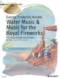 Water Music - Music For The Royal Fireworks HWV 348, 349, 350, 351, piano