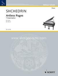 Artless Pages, 7 Impromptus, piano. 9790001169776