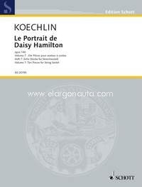 Le Portrait de Daisy Hamilton op.140 Vol. 7, Ten Pieces for String Sextet, score and parts. 9790001170895