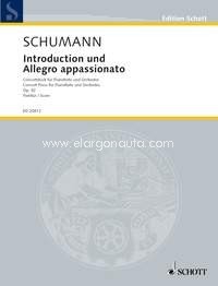 Introduction and Allegro appassionato G major op. 92, Concert piece for pianoforte and orchestra, score