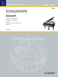 Concerto A minor op. 54, piano and orchestra, piano reduction for 2 pianos. 9790001171335