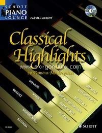 Classical Highlights, 20 Famous Masterpieces, piano, edition with CD