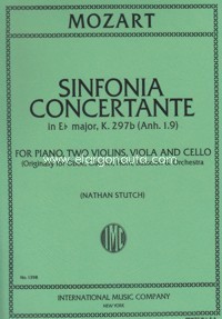 Sinfonia Concertante Eb Major, for 2 Violins. 9790220411106