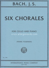 Six Chorales, for Violoncello and piano. 9790220415500