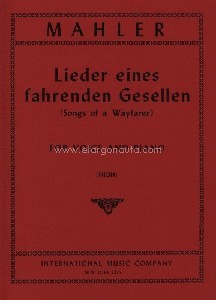 Lieder Eines fahrenden Gesellen, for High Voice and Piano. 9790220416903