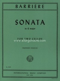 Sonata G major, for 2 Cellos. 9790220417405