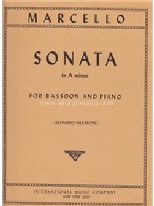 Sonata A Minor, for Bassoon and Piano. 9790220417993 Sonata A Minor, for Bassoon and Piano. 9790220417993