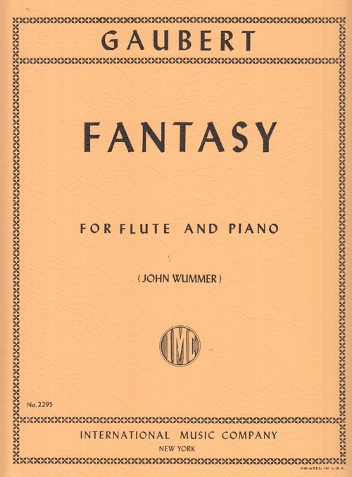 Fantasy, for Flute and Piano