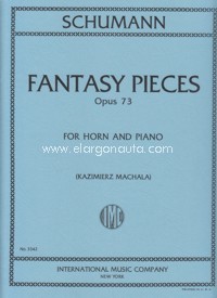 Fantasy Pieces op. 73, for horn and piano