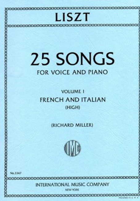 Songs, vol. I, for High Voice and Piano. 9790220425257