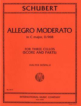 Allegro moderato C Major, for 3 Cellos