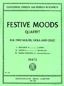 Festival Moods, for String Quartet