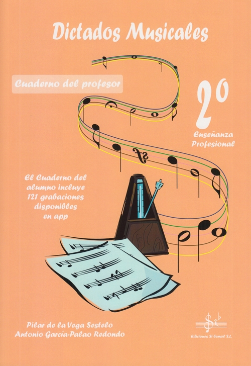 Dictados musicales. 2º (Profesional). Libro del profesor
