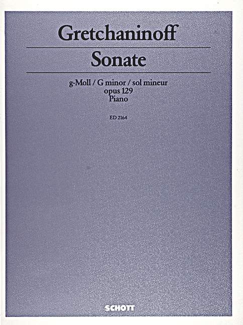 Sonata G Minor op. 129, piano