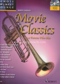 Movie Classics, 14 Famous Film Hits, trumpet, edition with CD. 9783795747657 Movie Classics, 14 Famous Film Hits, trumpet, edition with CD. 9783795747657