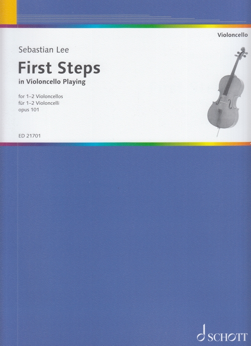 First Steps in Violoncello Playing op. 101, 1-2 cellos, performance score
