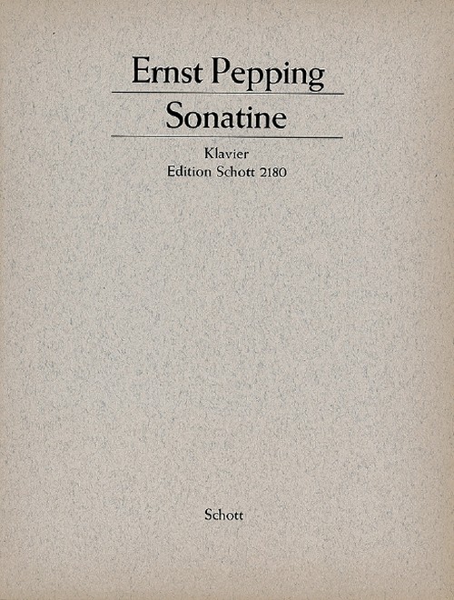 Sonatina, piano