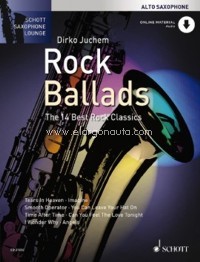 Rock Ballads, The 14 Best Rock Classics, alto saxophone, edition with CD
