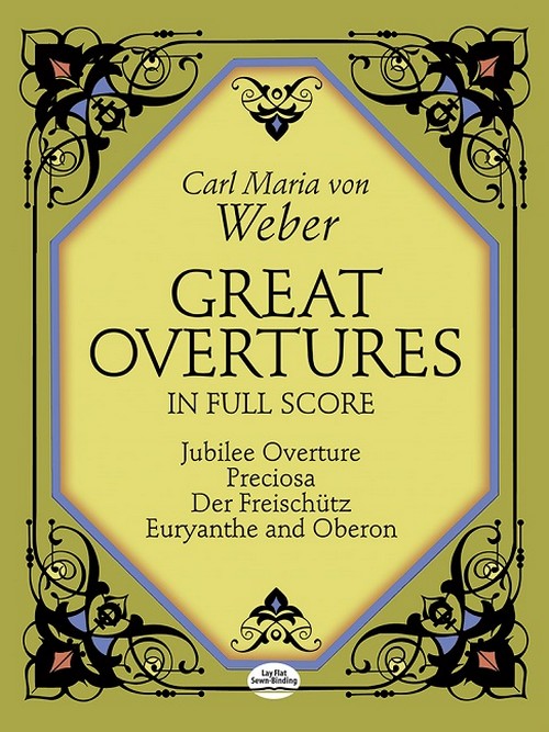 Great Overtures In Full Score, Orchestra. 9780486252254