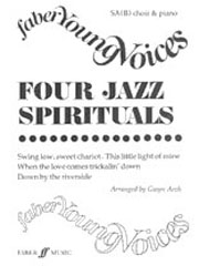 Four Jazz Spirituals (Faber Young Voices), Baritone Voice, SSA, Piano Accompaniment