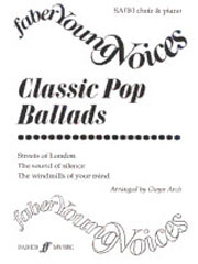 Classic Pop Ballads, Baritone Voice, SAB, Piano Accompaniment. 9780571516391