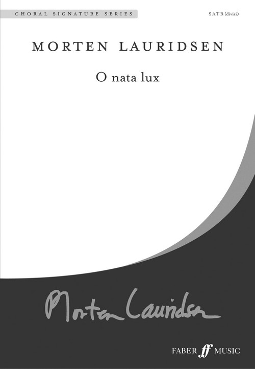 O Nata Lux, SATB