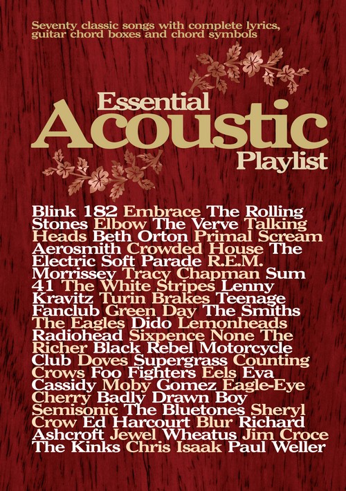 Essential Acoustic Playlist, Lyrics & Chords. 9780571525720