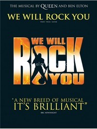 We Will Rock You, Piano, Vocal & Guitar (with Chord Boxes)