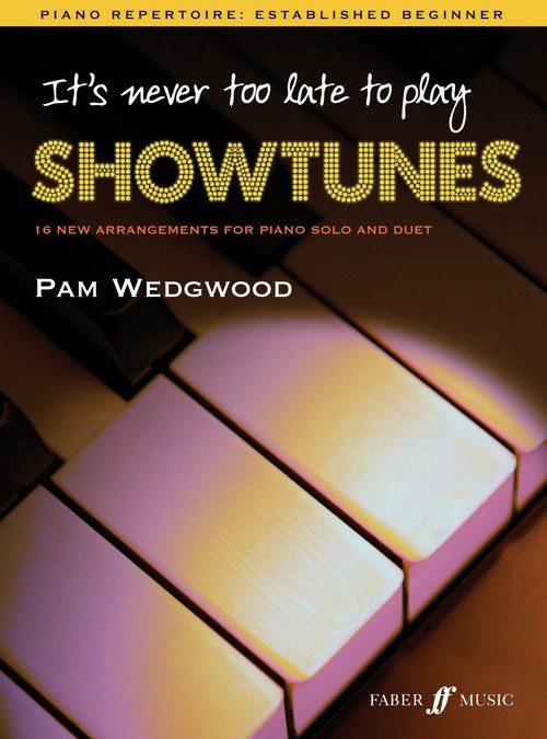 Never Too Late Showtunes, Piano