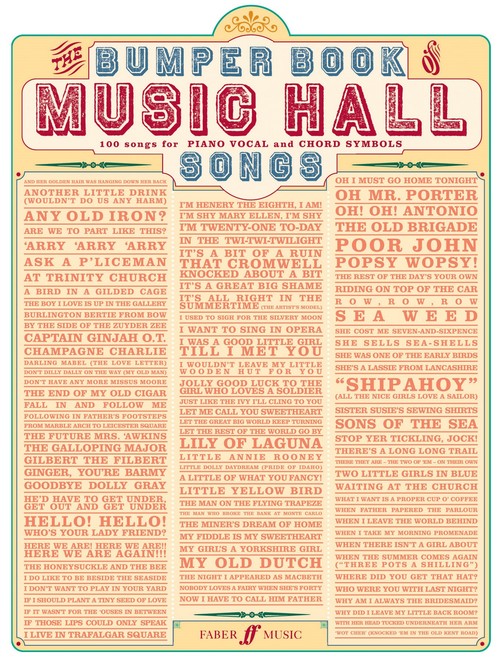 Bumper Book Of Music Hall Songs, Piano, Vocal & Guitar