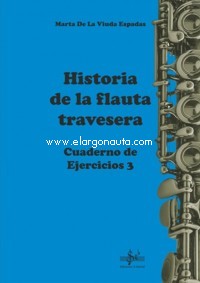 Historia de la flauta travesera. Cuaderno de ejercicios 3